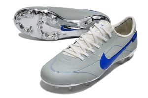 Kopačky Nike Tiempo Legend 9 Elite FG Šedá Modrá