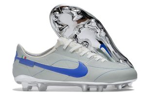 Kopačky Nike Tiempo Legend 9 Elite FG Šedá Modrá