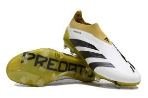 Kopačky Adidas Predator Accuracy+ FG Bílá Stříbrná