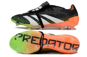 Kopačky Adidas Predator Accuracy FG Černá Bílá Oranžová