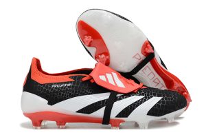 Kopačky Adidas Predator Accuracy FG Černá Červená Bílá