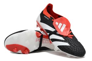 Kopačky Adidas Predator Accuracy FG Černá Červená Bílá