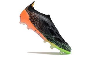 Kopačky Adidas Predator Accuracy+ FG Černá Zelená Oranžová