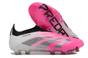 Kopačky Adidas Predator Accuracy+ FG Fialová Bílá Stříbrná