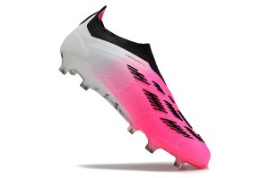 Kopačky Adidas Predator Accuracy+ FG Fialová Bílá Stříbrná