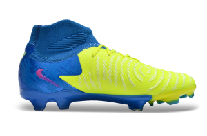 Detske Kopacky Nike Phantom Luna II Elite FG Zelená Modrá